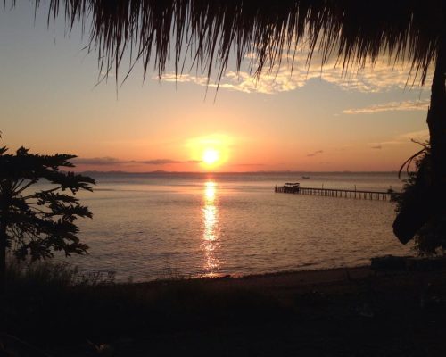 Sunset in Koh Sen