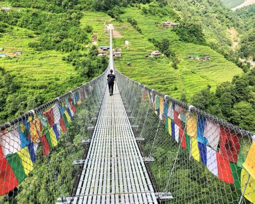 Suspension bridge