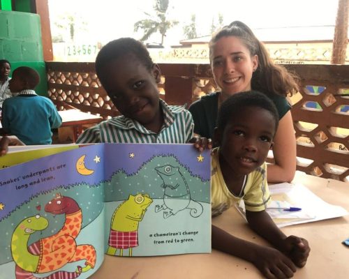 Teaching in Ghana with IVI