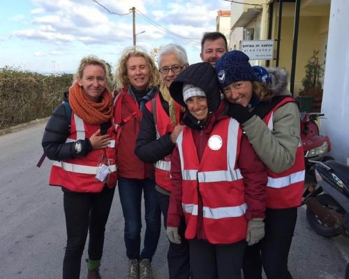 Syrian refugee medical volunteer work Greece