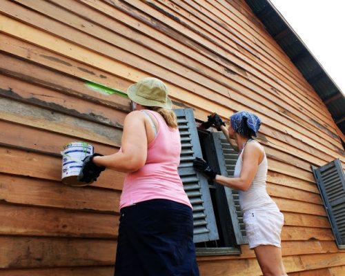 painting the school