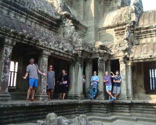 Group temple tour cambodia