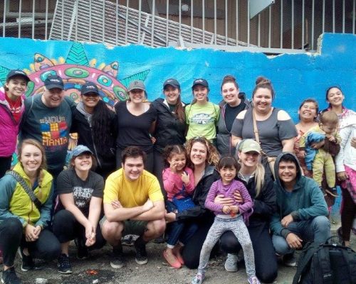 group with kindergarten kids