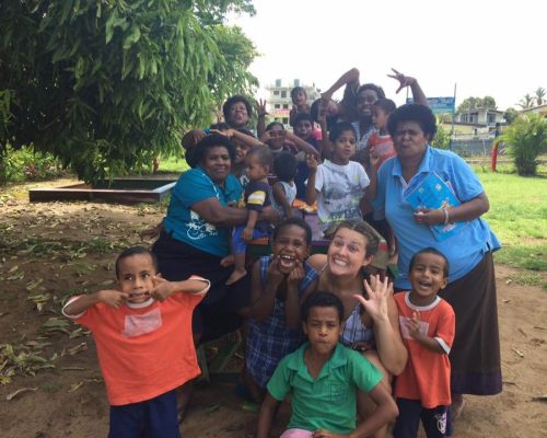 Orphanage volunteers fiji