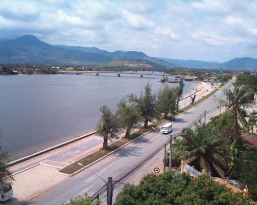 beautiful view of the sea in cambodia