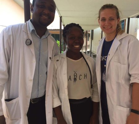 medical volunteers in Ghana