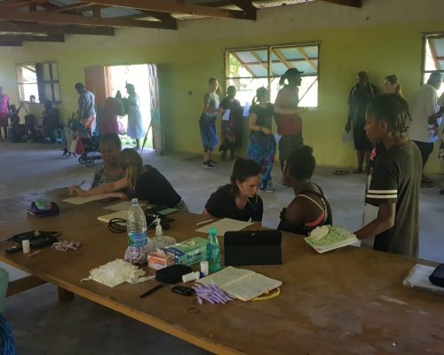 nutritional health checks IVI volunteering vanuatu