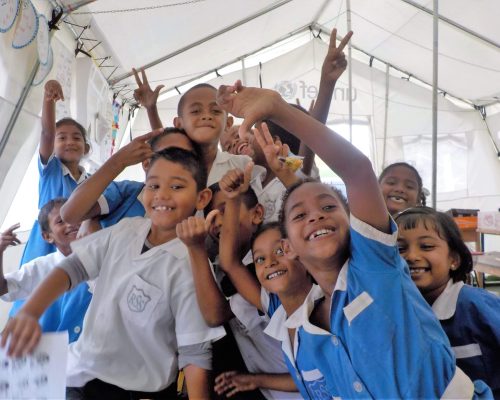 Primary school kids fiji