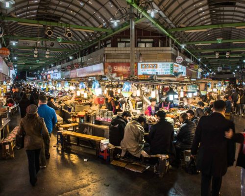 seoul night market