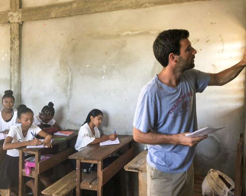 teaching in Nosy Be