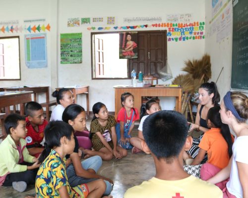 teaching in laos