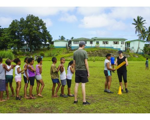 teaching sports in fiji