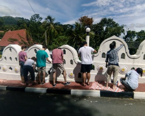 temple restoration project Sri Lanka