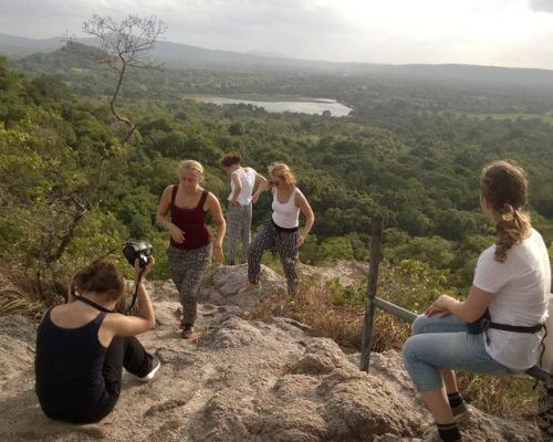 top of hill- Sri Lanka experience