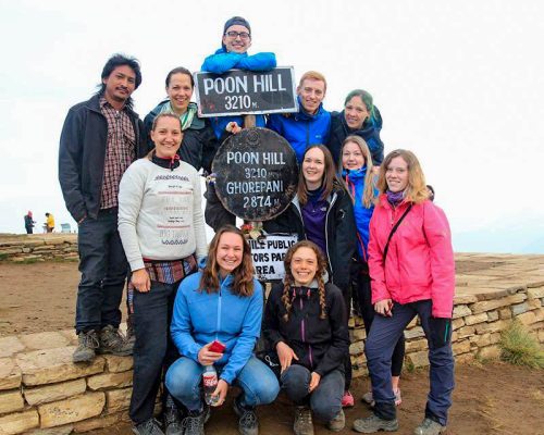 group at poon hill