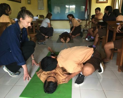 teaching in bali IVI