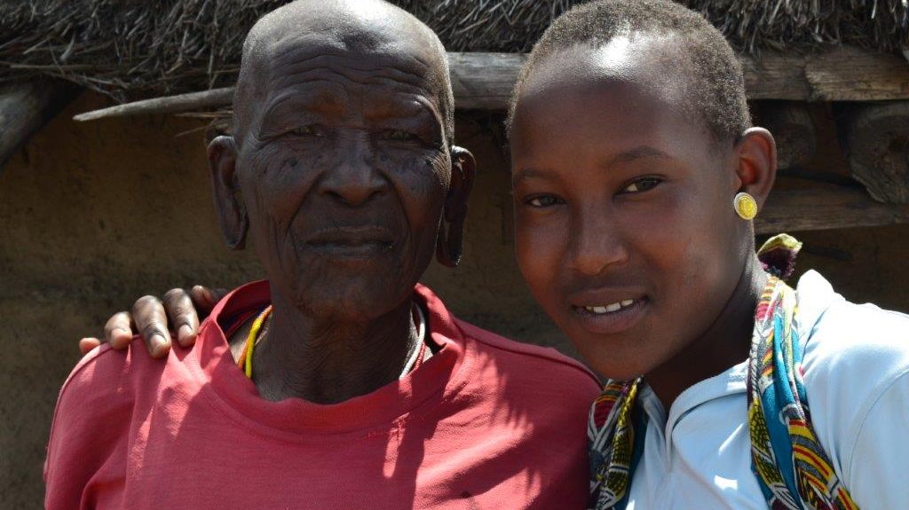 smiling locals in Tanzania